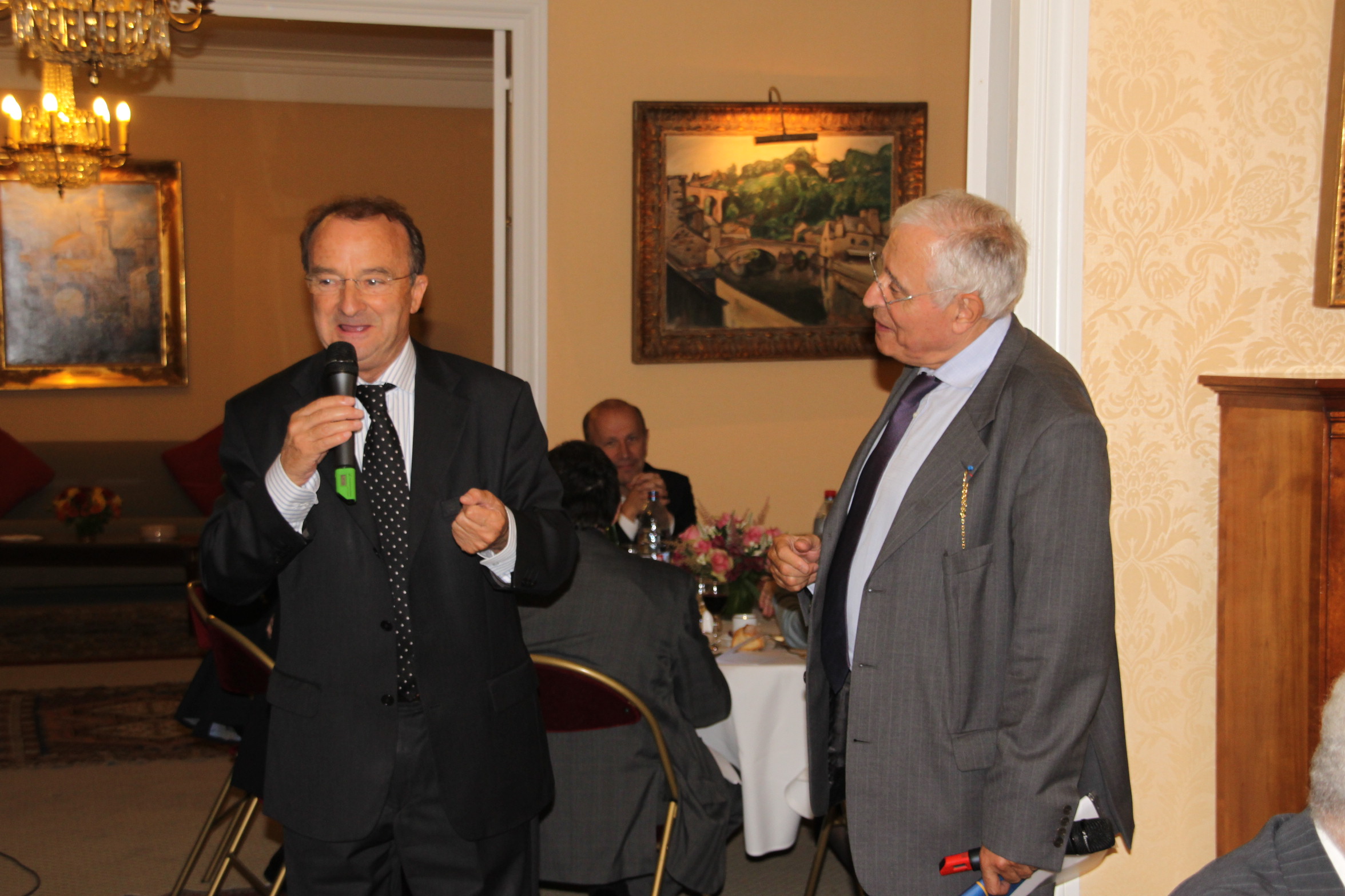 Dîner-débat organisé à l’Assemblée nationale