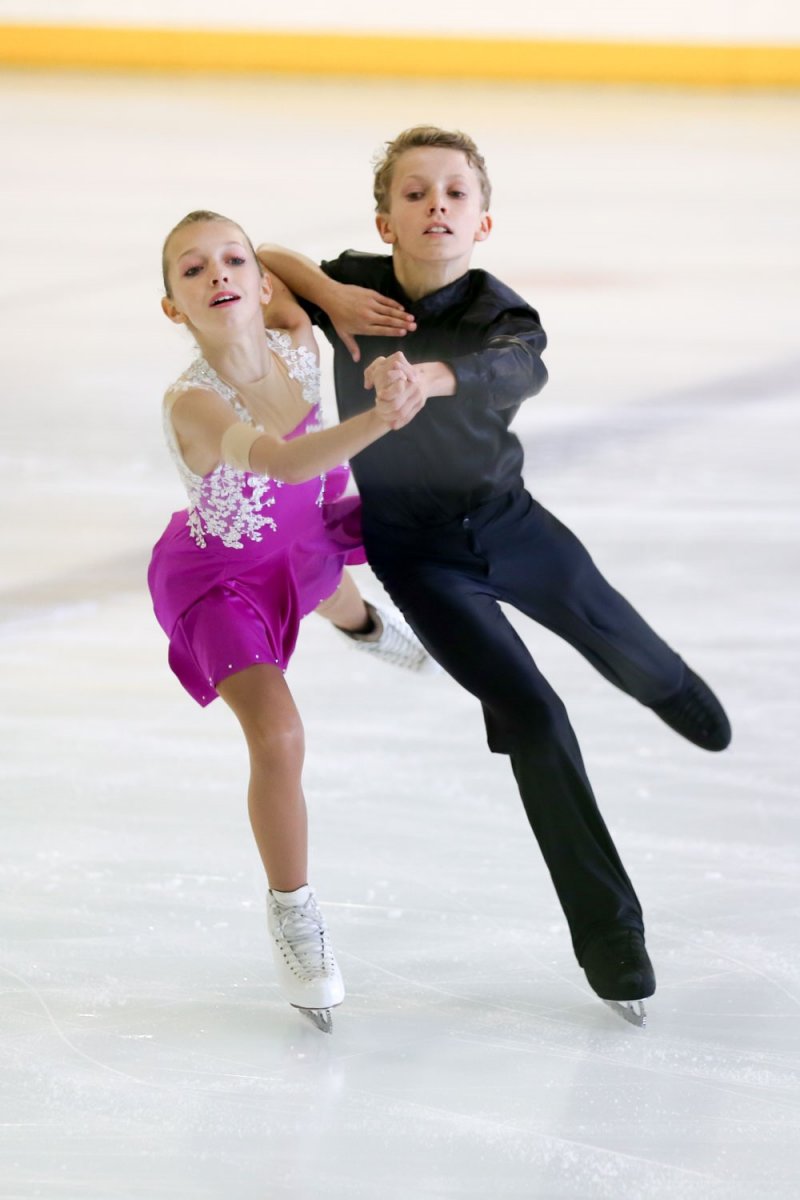 Emie LEFEBVRE, patinage sur glace