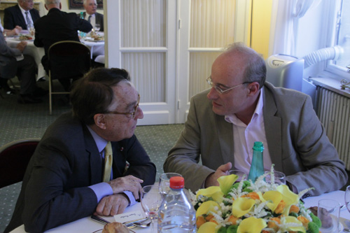 Dîner-débat avec le Groupe de liaison Parlement-Commerce.