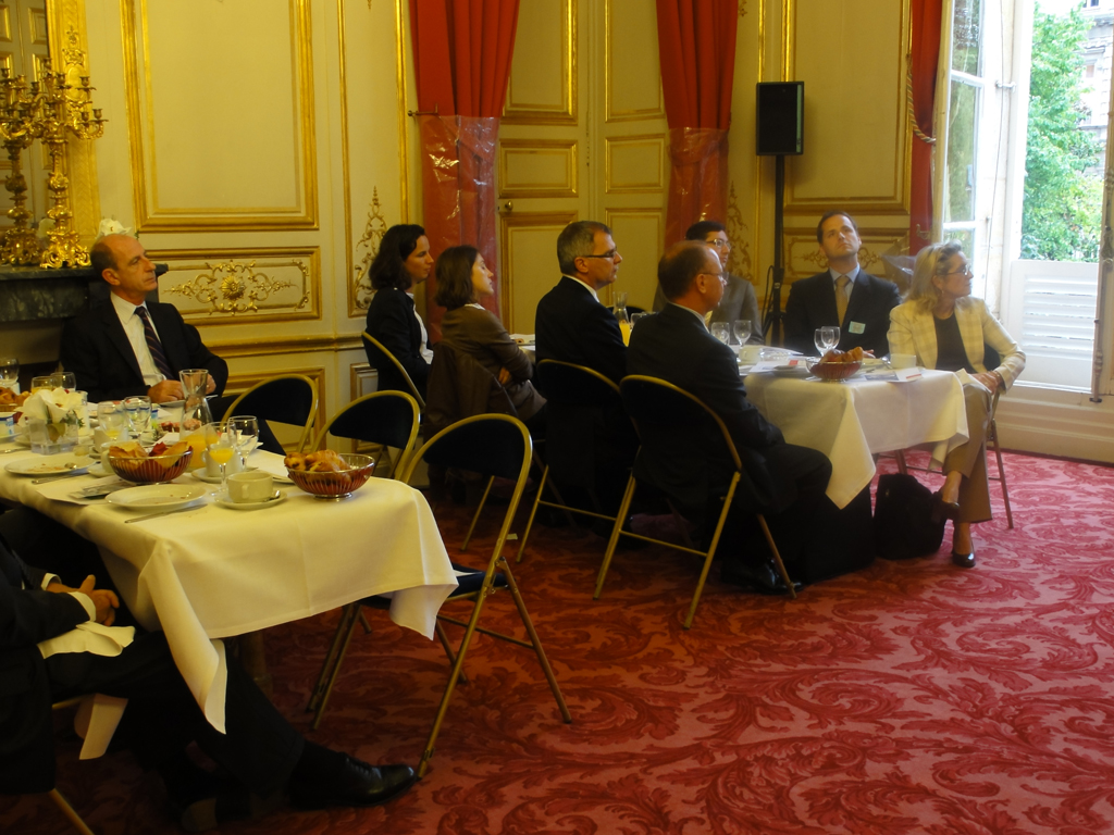 Petit déjeuner du Club de l'Audace avec la fondation Greffe de Vie