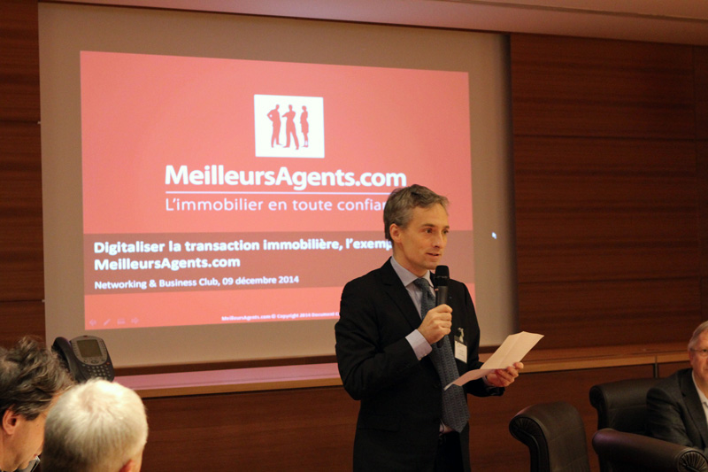 Petit déjeuner avec Sébastien de LAFOND, Président, co-fondateur de MeilleursAgents.com