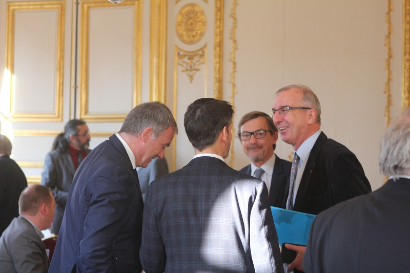 15 mars 2016 - Petit déjeuner organisé au Sénat