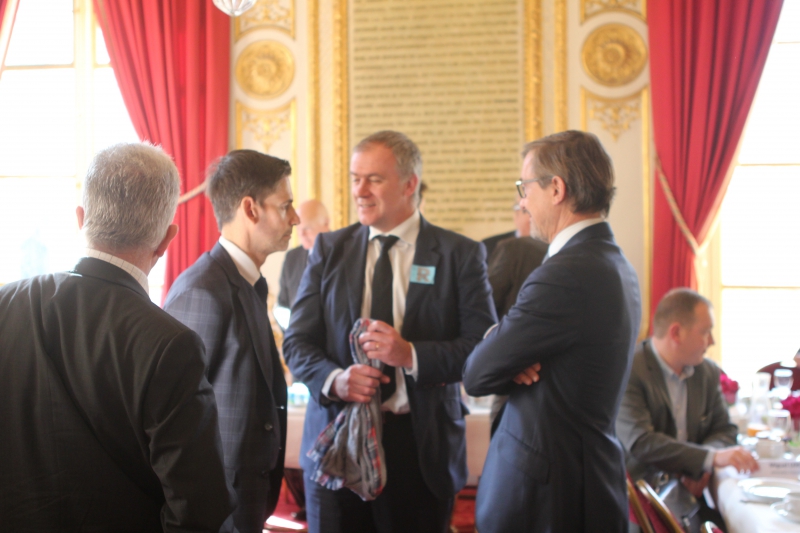 15 mars 2016 - Petit déjeuner organisé au Sénat