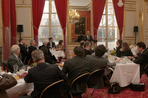 Petit déjeuner du Club de l'Audace avec Olivier Buquen