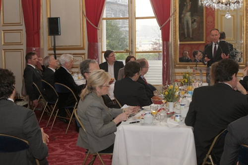 Petit déjeuner du Club de l'Audace avec Olivier Buquen