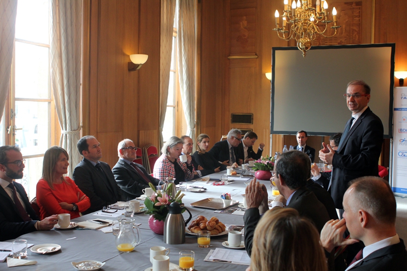 Petit-déjeuner du Club de l’Audace avec Loïck ROCHE