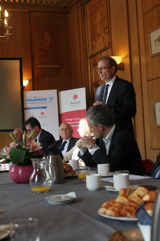 Petit-déjeuner du Club de l’Audace avec Loïck ROCHE