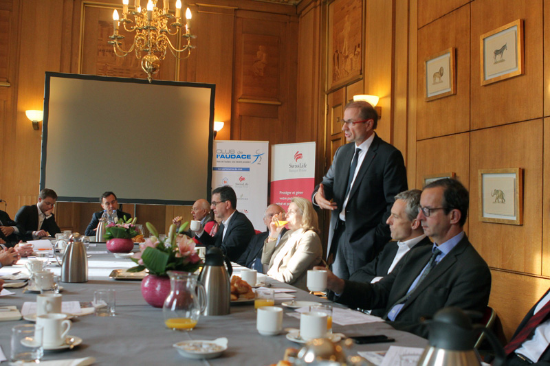 Petit-déjeuner du Club de l’Audace avec Loïck ROCHE