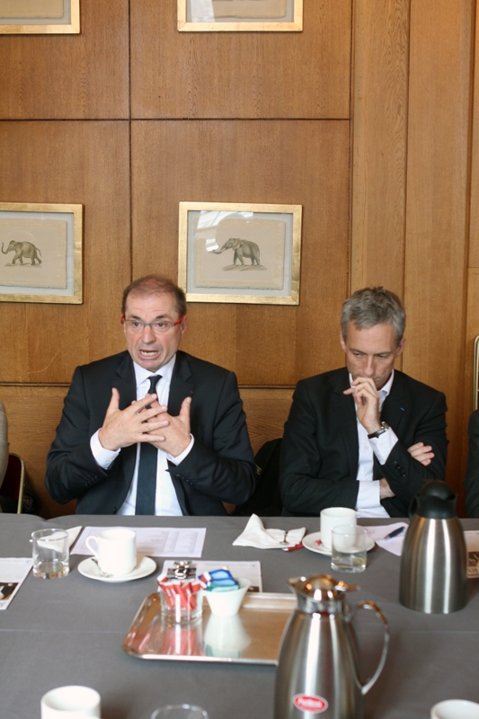 Petit-déjeuner du Club de l’Audace avec Loïck ROCHE