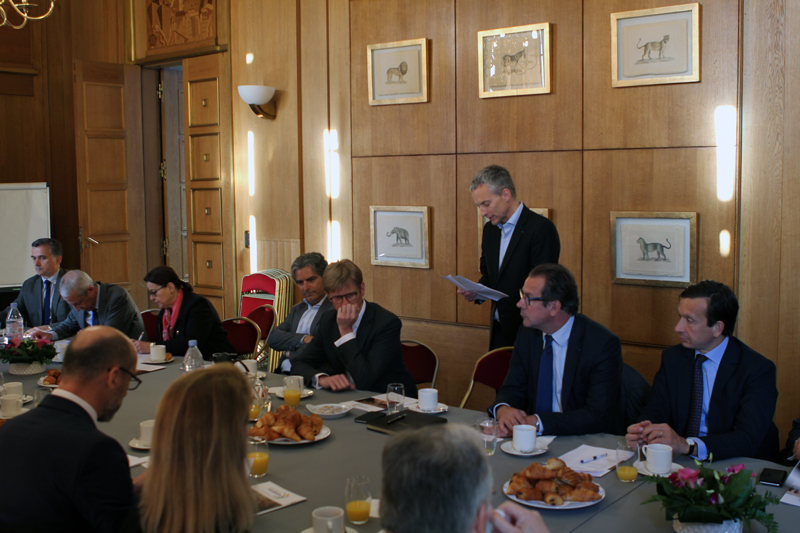 Petit-déjeuner du Club de l’Audace avec Nicolas LESUR