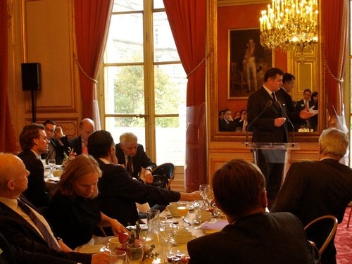 Petit déjeuner du Club de l'Audace avec Augustin de Romanet