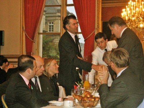 Petit déjeuner du Club de l'Audace avec Augustin de Romanet