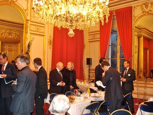 Petit déjeuner du Club de l'Audace avec Augustin de Romanet