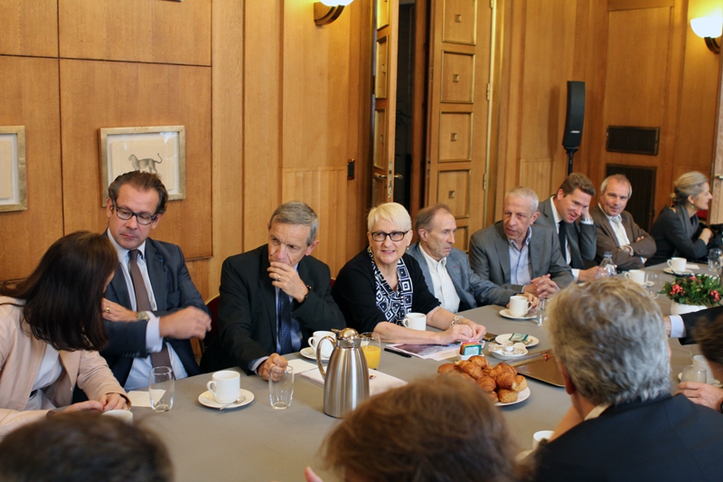 Petit-déjeuner du Club de l’Audace avec Mercedes ERRA