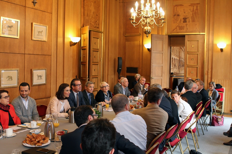 Petit-déjeuner du Club de l’Audace avec Mercedes ERRA