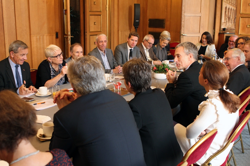 Petit-déjeuner du Club de l’Audace avec Mercedes ERRA