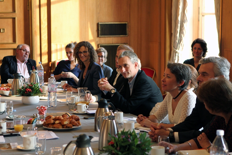 Petit-déjeuner du Club de l’Audace avec Mercedes ERRA