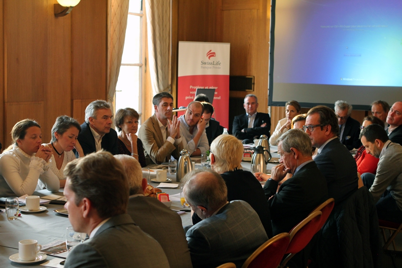 Petit-déjeuner du Club de l’Audace avec Mercedes ERRA