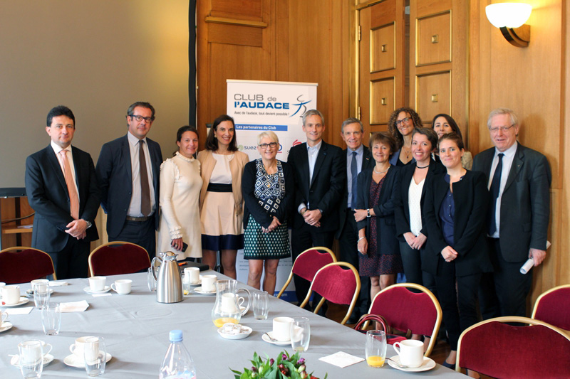 Petit-déjeuner du Club de l’Audace avec Mercedes ERRA