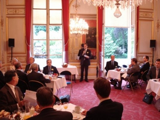 Petit déjeuner du Club de l'Audace avec Jean-Jacques Rosa