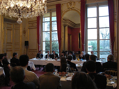 Petit déjeuner du Club de l'Audace avec Yazid Sabeg