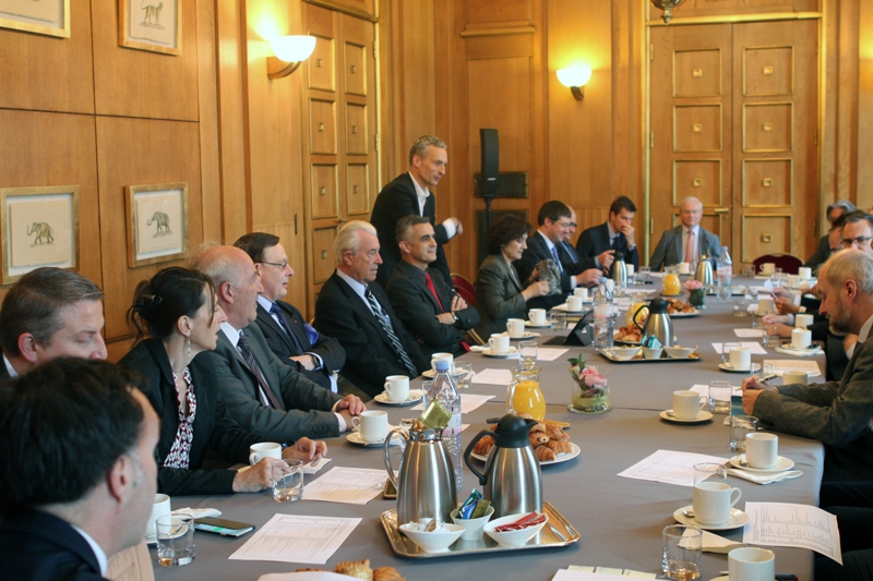 Petit-déjeuner du Club de l’Audace avec le Général Bertrand SOUBELET