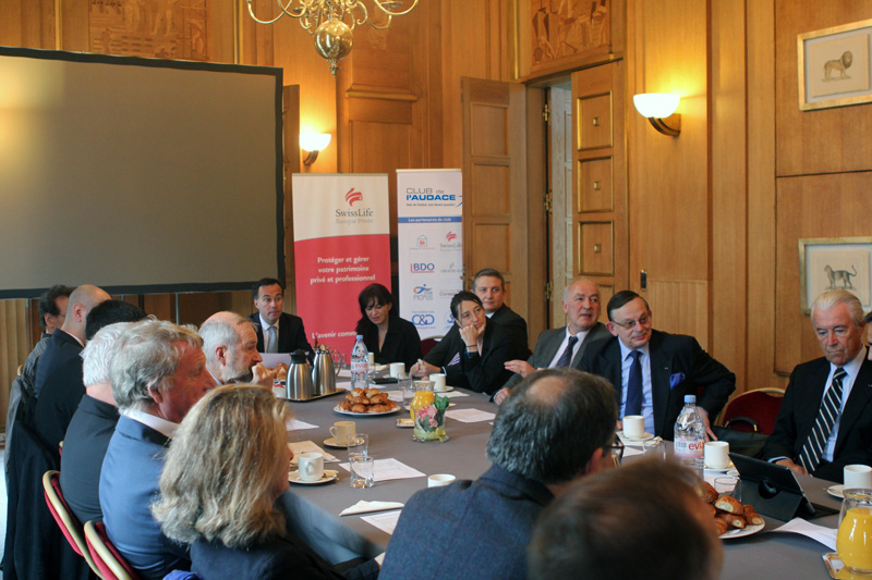 Petit-déjeuner du Club de l’Audace avec le Général Bertrand SOUBELET