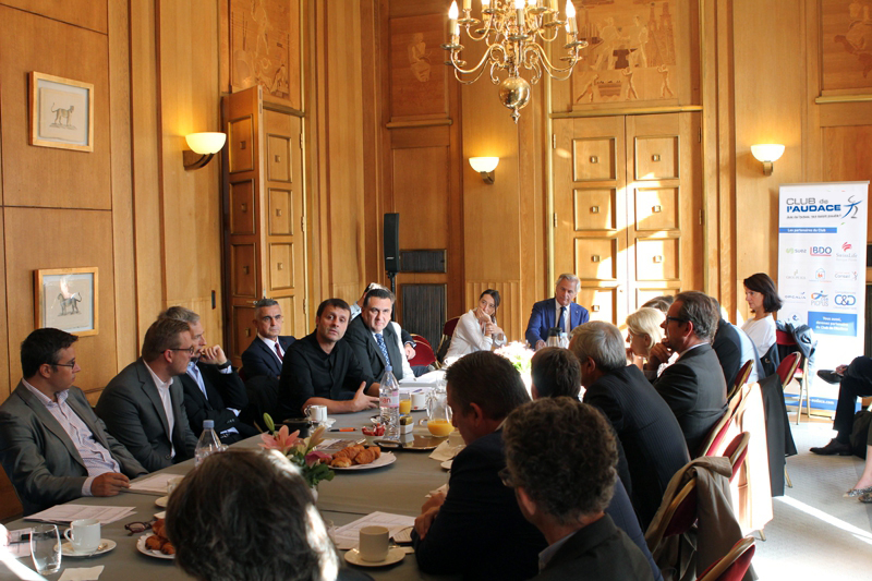 Petit-déjeuner du Club de l’Audace avec Thierry PETIT