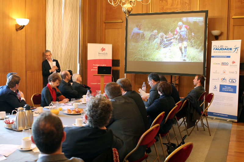 Petit-déjeuner du Club de l’Audace avec Thomas LEGRAIN