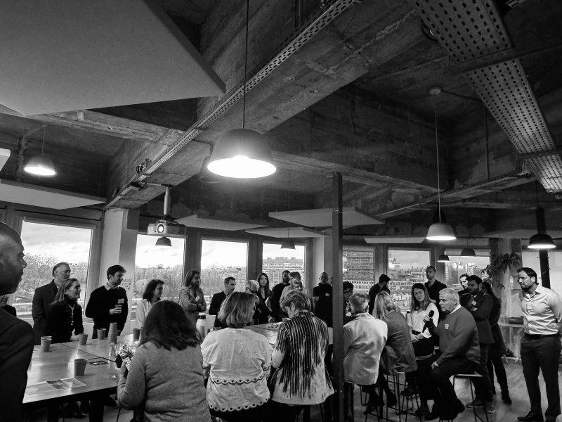 Petit déjeuner avec Anne de GUIGNE