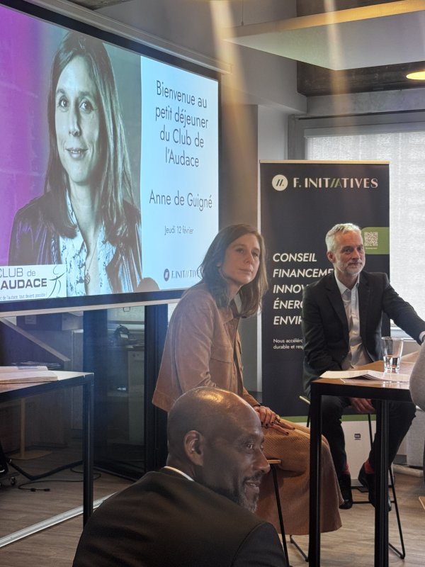 Petit déjeuner avec Anne de GUIGNE