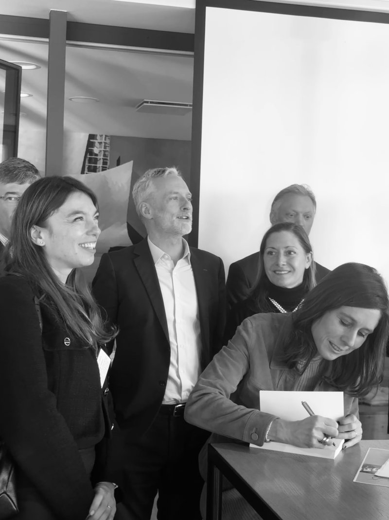 Petit déjeuner avec Anne de GUIGNE