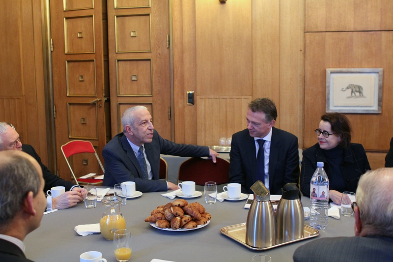 Petit-déjeuner du Club de l’Audace avec Bernard SPITZ