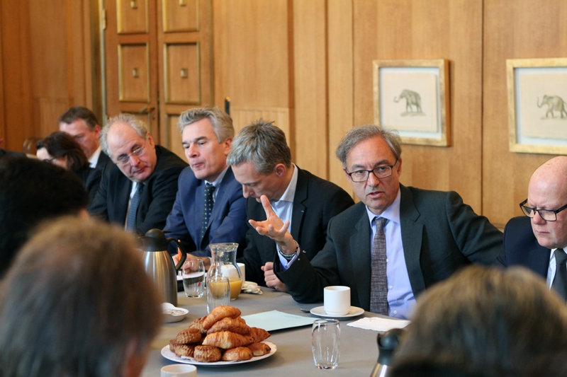 Petit-déjeuner du Club de l’Audace avec Bernard SPITZ