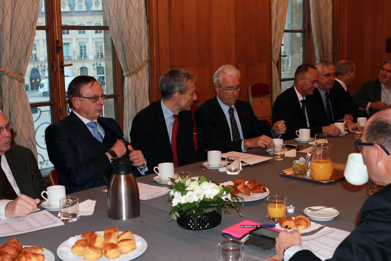 Petit-déjeuner du Club de l’Audace avec le général d’armée aérienne (2s) Jean-Paul PALOMEROS