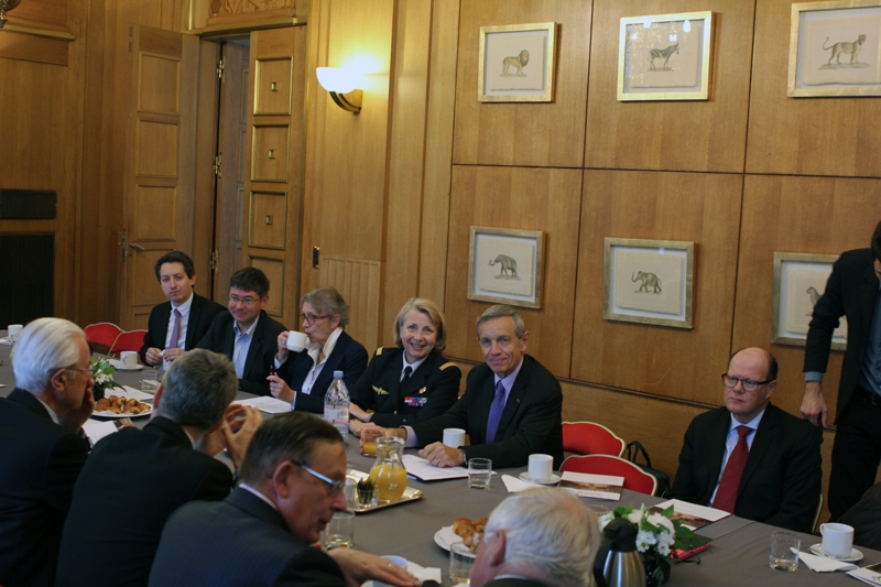 Petit-déjeuner du Club de l’Audace avec le général d’armée aérienne (2s) Jean-Paul PALOMEROS