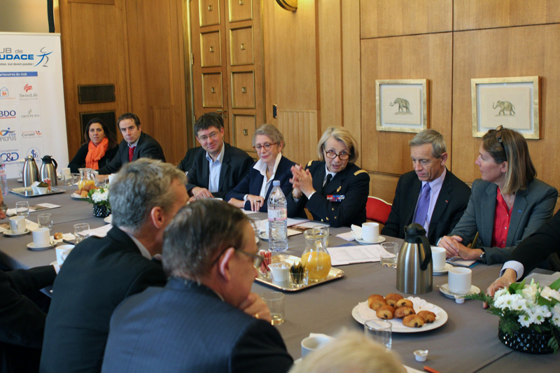 Petit-déjeuner du Club de l’Audace avec le général d’armée aérienne (2s) Jean-Paul PALOMEROS