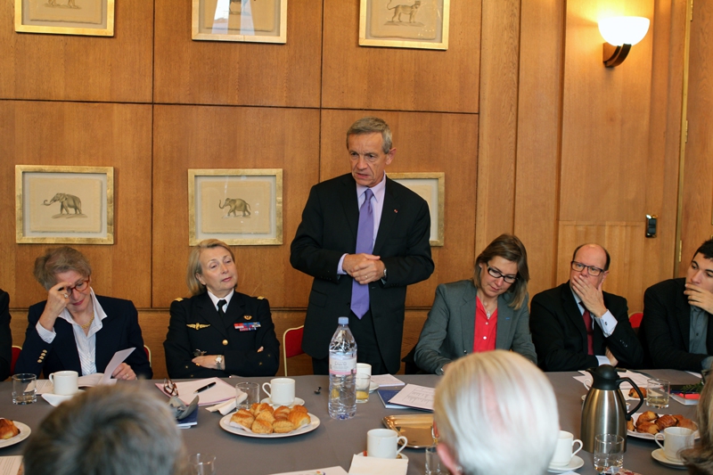 Petit-déjeuner du Club de l’Audace avec le général d’armée aérienne (2s) Jean-Paul PALOMEROS