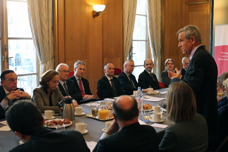 Petit-déjeuner du Club de l’Audace avec le général d’armée aérienne (2s) Jean-Paul PALOMEROS