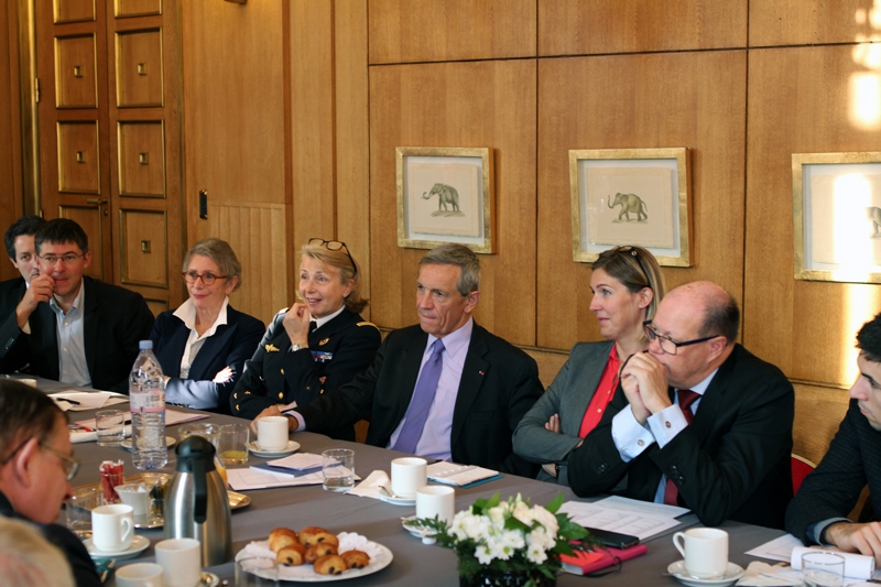 Petit-déjeuner du Club de l’Audace avec le général d’armée aérienne (2s) Jean-Paul PALOMEROS