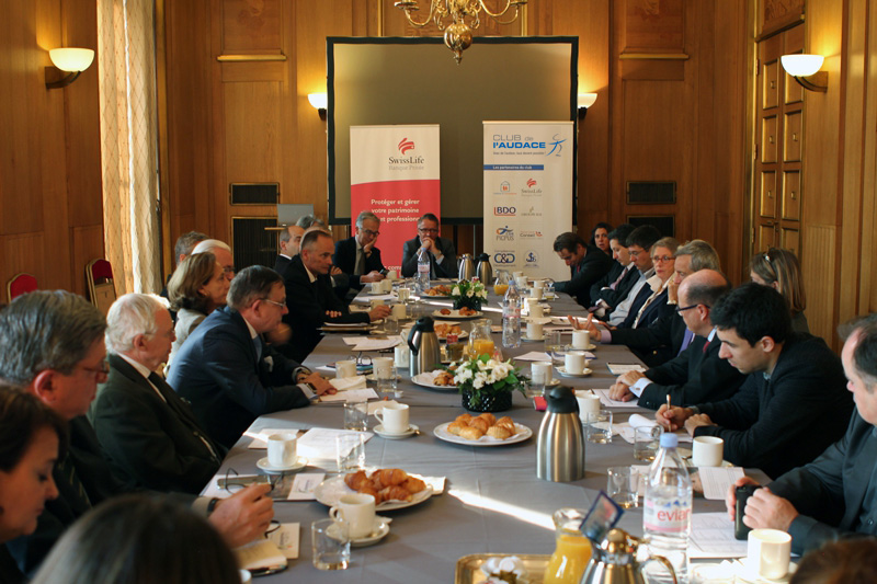 Petit-déjeuner du Club de l’Audace avec le général d’armée aérienne (2s) Jean-Paul PALOMEROS