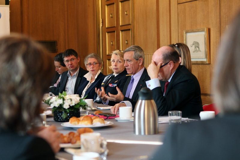 Petit-déjeuner du Club de l’Audace avec le général d’armée aérienne (2s) Jean-Paul PALOMEROS