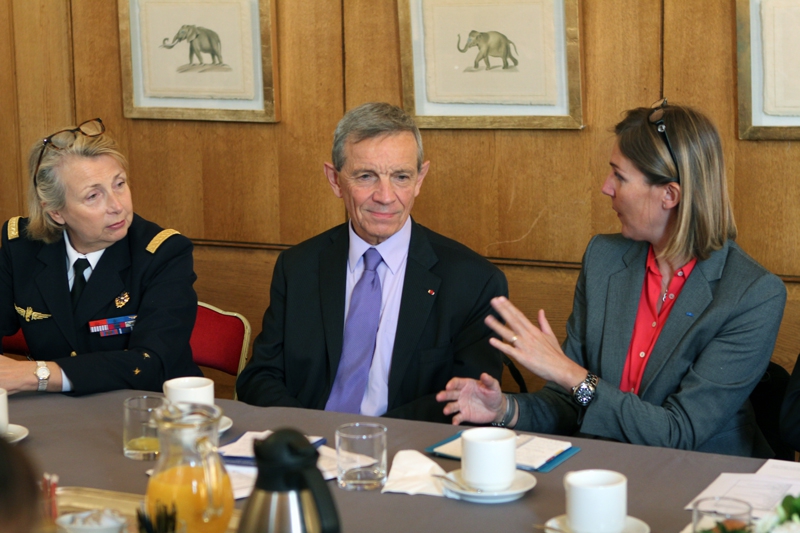 Petit-déjeuner du Club de l’Audace avec le général d’armée aérienne (2s) Jean-Paul PALOMEROS