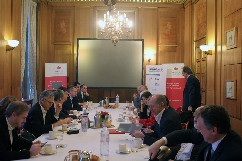 Petit-déjeuner du Club de l’Audace avec Olivier LEGRAIN