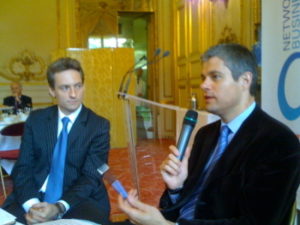 19 juin 2008 : petit-déjeuner du Club de l’Audace avec Laurent WAUQUIEZ, secrétaire d’Etat à l’Emploi