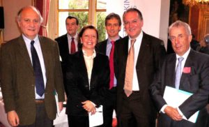 18 novembre 2008 : petit-déjeuner du Club de l’Audace au Sénat avec Benoît BATTISTELLI, directeur général de l’INPI