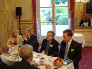 26 mai 2009 : petit-déjeuner du Club de l’Audace au Sénat avec Jean-Jacques ROSA, économiste et professeur à Sciences Po