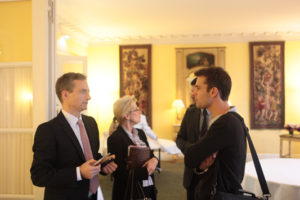 9 novembre 2010 : petit-déjeuner du Club de l’Audace à l’Assemblée nationale avec Tristan LECOMTE, fondateur d’Alter Eco