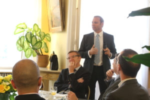 8 juin 2011 : petit-déjeuner du Club de l’Audace à l’Assemblée Nationale avec Christophe CAUPENNE, Chef du Groupe Gestion de crise et négociation du RAID