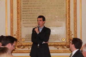 15 novembre 2011 : petit-déjeuner du Club de l’Audace au Sénat avec Olivier FERRAND, président de Terra Nova